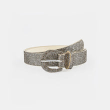 Sequin PU Leather Belt Belts
