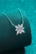Moissanite Rhodium-Plated Necklace Necklaces