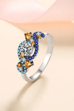 Moissanite Contrast 925 Sterling Silver Ring Rings
