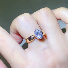 2 Carat Moissanite 925 Sterling Silver Ring Gold Rings