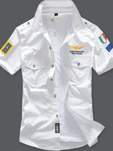 Men's Full Size Button Up Short Sleeve Shirt Plus Size White Mens Tops