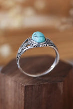 Turquoise 925 Sterling Silver Ring Rings
