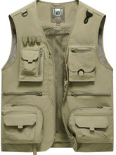 Men's Full Size Zip Up Vest with Pockets Plus Size Mens Tops
