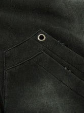 Men's Washed Zip-Up Oversized Hoodie