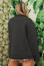 BiBi Single-Breasted Washed Fleece Jacket Woman Outerwear