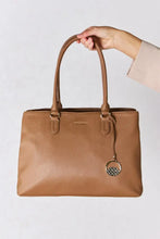 David Jones Structured Leather Handbag Handbags