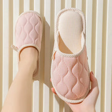 Round Toe Flats Slippers Pink Woman Slippers