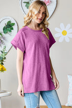 Heimish Full Size Short Sleeve Round Neck T-Shirt Woman T Shirts