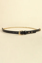 PU Leather Chain Belt Belts
