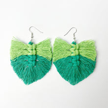 Fringe Detail Dangle Earrings Style A One Size