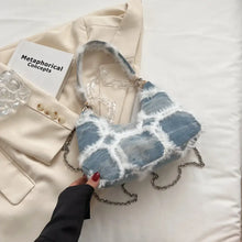 Fuzzy Chain Shoulder Bag Shoulder Bags