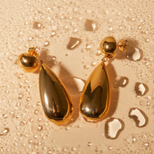 Stainless Steel Teardrop Dangle Earrings Fashion Jewelry