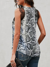 Lace Detail V-Neck Tank