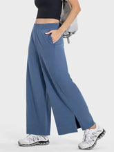 Millennia Slit Wide Leg Active Pants Woman Leggings
