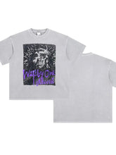 Men's Graphic Round Neck Short Sleeve T-Shirt Mens Tops