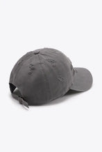 Distressed Adjustable Baseball Cap Hats