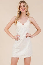 GeeGee Lace Detail Adjustable Strap Mini Cami Dress Casual Dresses