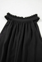 Pinched V Neck Tie Loose Tank Top Tanks & Camis