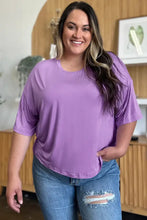 Basic Bae Bamboo Purple Top and Jeans Outfit for Women Woman T Shirts