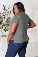 Basic Bae Pink Short Sleeve T-Shirt Slightly Stretchy