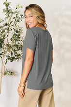 Basic Bae Pink Short Sleeve T-Shirt Slightly Stretchy