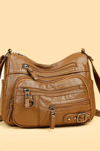Multi-Pocket PU Leather Crossbody Bag Handbags