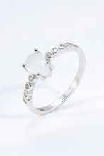 Teardrop Natural Moonstone Ring Rings