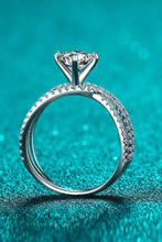 1 Carat Moissanite Crisscross Ring Rings