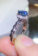 925 Sterling Silver 1 Carat Moissanite Cluster Ring Rings