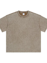 Men's Round Neck Half Sleeve T-Shirt Mocha