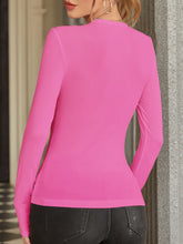 FAM-FAM Surplice Long Sleeve T-Shirt