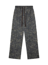 Men's Camouflage Cargo Drawstring Pants Camouflage