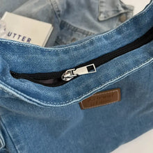 Adjustable Strap Denim Shoulder Bag Shoulder Bags