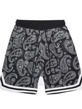 Men's Drawstring Printed Shorts Mens Bottoms