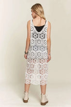 ADORA Crochet Cover-Up Tunic Top Woman Outerwear