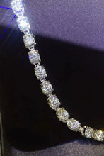 10 Carat Moissanite Platinum-Plated Bracelet Necklaces