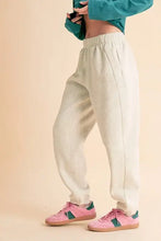 Beige Drawstring Elastic Waist Joggers for Women Woman Leggings