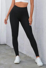 Crisscross Detail Wide Waistband Leggings Woman Leggings