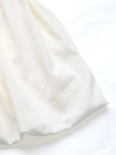 Beige Knit Polo Mini Dress with Bubble Skirt Casual Dresses