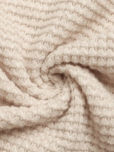 Beige Knit Polo Mini Dress with Bubble Skirt Casual Dresses