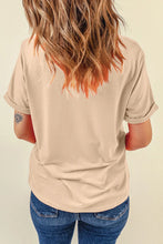 Beige Nashville Music Festival Guitar Graphic T Shirt for Women