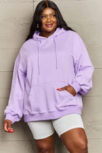 Full Size Drawstring Long Sleeve Hoodie Woman Sweatshirts