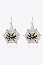 Halloween Theme Earrings Spider One Size Earrings