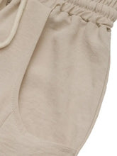 Perfee Drawstring Wide Leg Pants Woman Pants