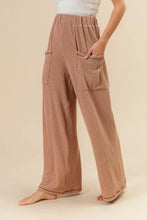 BiBi 2tone Cord Rib Waist Band Side Pocket Pants PEANUT BUTTER Woman Pants