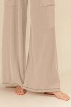 BiBi 2tone Cord Rib Waist Band Side Pocket Pants Woman Pants