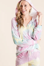 BiBi Tie Dye French Terry Casual Pants Woman Pants