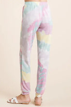 BiBi Tie Dye French Terry Casual Pants Woman Pants