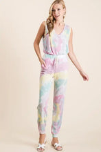 BiBi Tie Dye French Terry Casual Pants Woman Pants