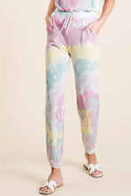 BiBi Tie Dye French Terry Casual Pants Woman Pants